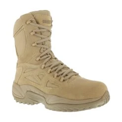 Reebok Boots: Men's Tan RB8895 Rapid Response Non Metallic Military Boots -Boots Hub Shop reebok rb8895 rapid response rb 02 1
