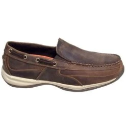 Rockport Works Shoes: Men's Steel Toe Boat Shoes RK6737 -Boots Hub Shop rk6737st rockporto 01
