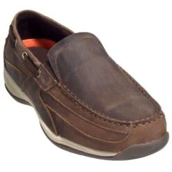 Rockport Works Shoes: Men's Steel Toe Boat Shoes RK6737 -Boots Hub Shop rk6737st rockportp 01