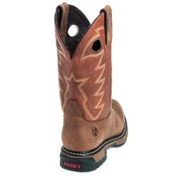 Rocky Boots: Men's Waterproof Goodyear Welt Cowboy Boots 2775 -Boots Hub Shop rocky 2775 b 01