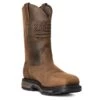 Ariat Boots: Men's 10036002 Brown Carbon Toe WorkHog XT Patriot Waterproof Work Boot