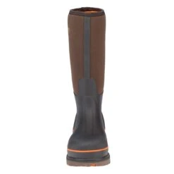 DryShod Boots: Men's STT-UH-BR Brown/Orange Steel Toe WIXIT Cool-Clad Lining Work Boot -Boots Hub Shop stt uh br 005