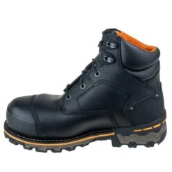 Timberland PRO Boots: Men's Black TB0A1FZP 001 6 Inch Boondock CT Work Boots -Boots Hub Shop tb0a1fzp001 4