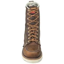Thorogood Boots: Men's Steel Toe 804-4378 EH USA-Made Brown Work Boots -Boots Hub Shop thorogood 804 4378 f 01 1