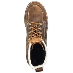 Thorogood Boots: Men's Steel Toe 804-4378 EH USA-Made Brown Work Boots -Boots Hub Shop thorogood 804 4378 t 01 1