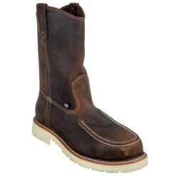 Thorogood Boots: Men's Ranch Moc Toe 804 3311 Steel Toe Wellington Boots -Boots Hub Shop thorogood 804 3311 1