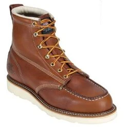 Thorogood Boots: Men's 814-4200 American Heritage Wedge Moc Toe Boots -Boots Hub Shop thorogood 814 4200 image