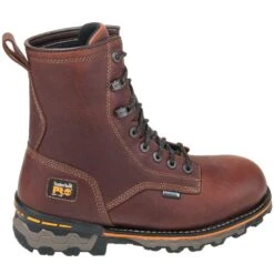 Timberland PRO Boots: Men's TB01113A 210 Brown Boondock 8" Waterproof Boots -Boots Hub Shop timberland 1113 o 01