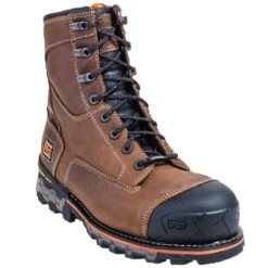 Timberland PRO Boots: Men's Brown 92671 Boondock EH Composite Toe Boots -Boots Hub Shop timberland 92671 p 01