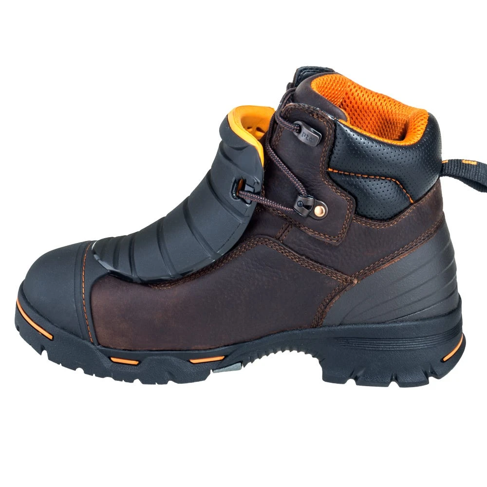 Timberland PRO Boots: Men's TB0A172T 214 Brown 6-Inch External Met Guard Steel Toe EH Boots 4 Timberland PRO Boots: Men's TB0A172T 214 Brown 6-Inch External Met Guard Steel Toe EH Boots - Image 4