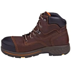 Timberland PRO Boots: Men's TB0A1I4H 214 Helix HD Brown 6-Inch Composite Toe Boots -Boots Hub Shop timberland tb0a1i4h214 i 01