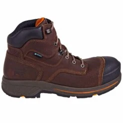 Timberland PRO Boots: Men's TB0A1I4H 214 Helix HD Brown 6-Inch Composite Toe Boots -Boots Hub Shop timberland tb0a1i4h214 o 01