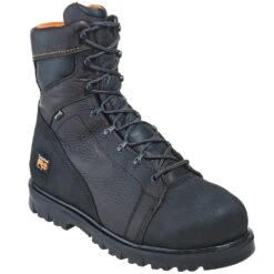 Timberland PRO Boots: Men's 89649 Rigmaster Brown Safety Toe Internal Met Guard Boots -Boots Hub Shop timberland tbo 89649 p 01