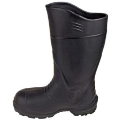 Tingley Boots: Flite Insulated Cleated Non-Metallic Waterproof 27251 Men's Black EH Composite Toe Rubber Boots -Boots Hub Shop tingley flite 27251 i 01