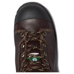 Timberland PRO Boots: Men's Endurance PR 52561 Brown 8" Steel Toe Work Boots -Boots Hub Shop tmb pro 52561 top