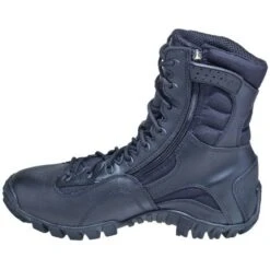 Tactical Research: Men's Black TR960Z Khyber Hot Weather Side-Zip Tactical Boots -Boots Hub Shop tr9607st bellevillei 01