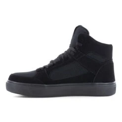 Volcom Shoes: Men's VM30244 Triple Black Composite Toe Evolve EH Slip Resistant Skate Inspired Work High Top -Boots Hub Shop volcom vm30244 vm30244f evolve 04