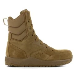 Volcom Boots: Men's VM30702 Coyote Composite Toe Stone Force Skate-Inspired 8" Side Zipper Tactical Boot -Boots Hub Shop volcom vm30702 stone force 01edit