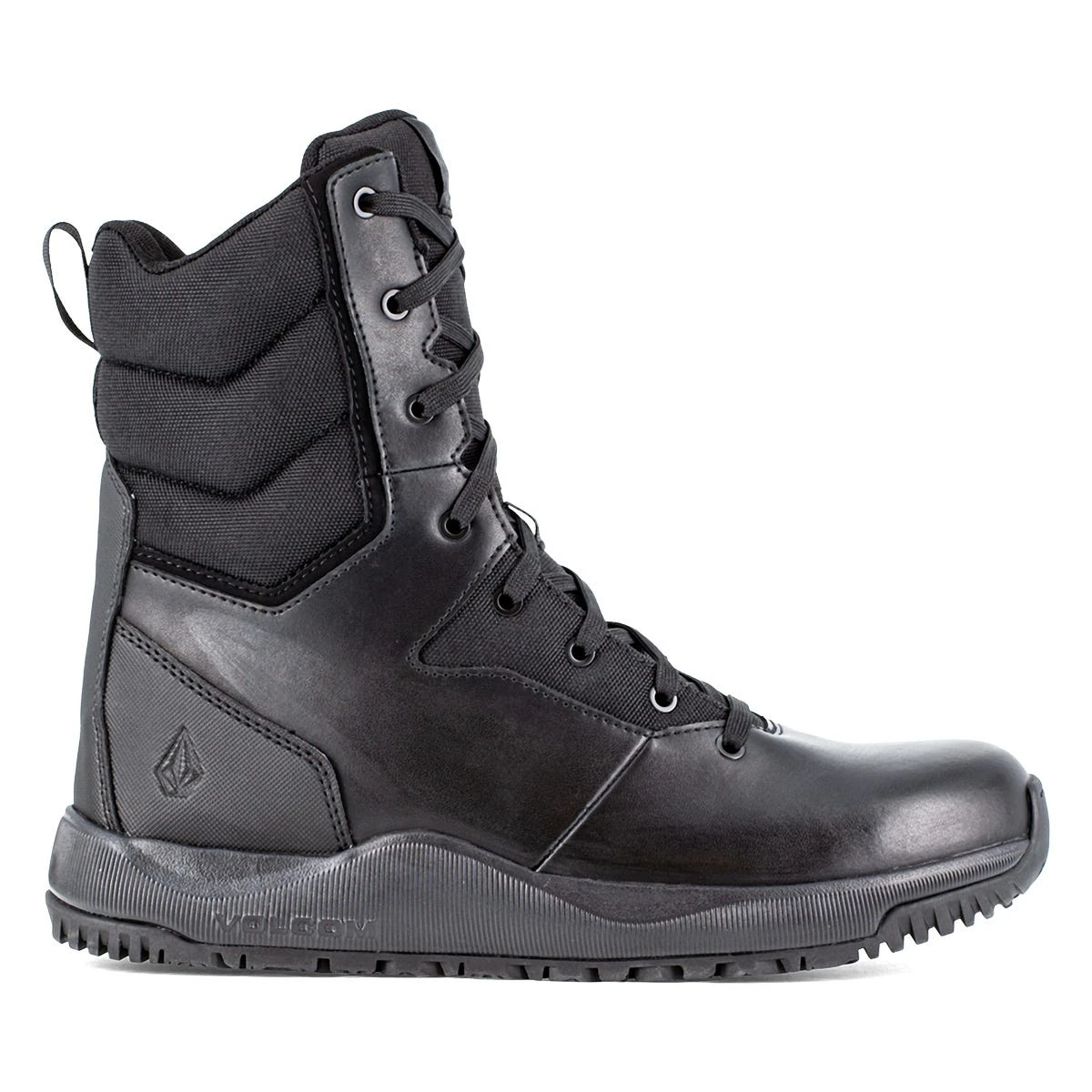 Volcom Boots: Men's VM30705 Black Soft Toe Street Shield Skate-Inspired 8" Tactical Side Zipper Boot 3 Volcom Boots: Men's VM30705 Black Soft Toe Street Shield Skate-Inspired 8" Tactical Side Zipper Boot - Image 3