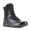 Volcom Boots: Men's VM30705 Black Soft Toe Street Shield Skate-Inspired 8" Tactical Side Zipper Boot