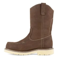 Iron Age Boots: Men's IA5093 Brown Composite Toe Solidifier Internal Met Guard Waterproof Pull On Work Boot -Boots Hub Shop vv0sxnifhwjide5p6a98 34877