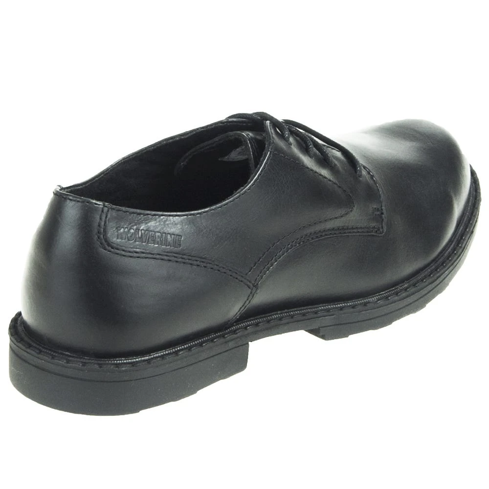 Wolverine Shoes: Men's Black W10817 Bedford Oxford Steel Toe Work Shoes 5 Wolverine Shoes: Men's Black W10817 Bedford Oxford Steel Toe Work Shoes - Image 5