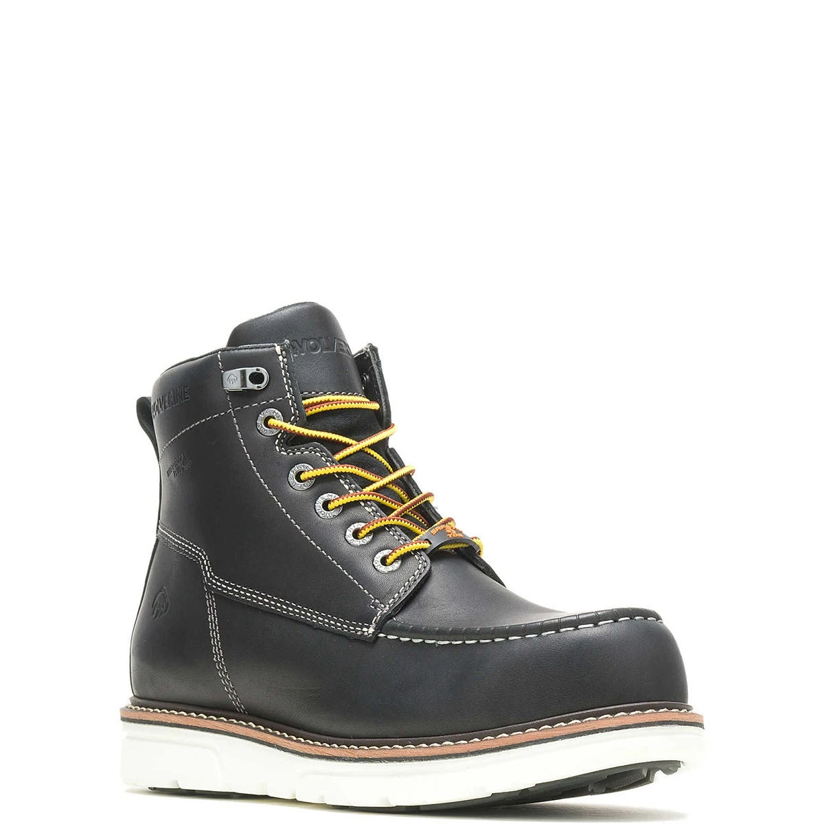 Wolverine Boots: Men's W200147 Black Soft Toe I-90 Durashocks 6" Work Boot 1 Wolverine Boots: Men's W200147 Black Soft Toe I-90 Durashocks 6" Work Boot