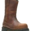 Wolverine Boots: Men's 201178 Tobacco Hellcat CarbonMax Waterproof Wellington Work Boot