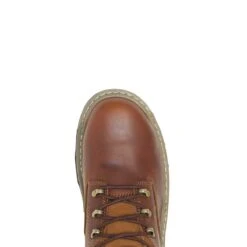 Wolverine Boots: Men's W210057 Peanut Soft Toe Raider Durashocks 6" Work Boot -Boots Hub Shop wbsm w211099 082420 f21 topedit