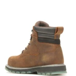 Wolverine Boots: Men's W230012 Sudan Brown Soft Toe Floorhand LX 6" Work Boot -Boots Hub Shop wbsm w231016 050222 s23 225 1