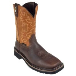 Justin Boots: Men's Actuator SE4300 ESD Composite Toe Work Boots -Boots Hub Shop wk4300 1