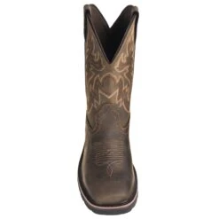Wolverine Boots: Men's 10704 Dark Brown Rancher Slip Resistant Pull On Boots 9 Wolverine Boots: Men's 10704 Dark Brown Rancher Slip Resistant Pull On Boots -Boots Hub Shop wolverine 10702 f 01 1