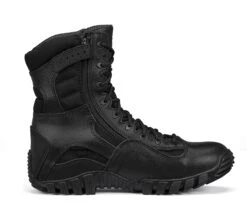 Tactical Research: Men's TR960ZWP Black KHYBER Lightweight Waterproof Side-Zip Tactical Boot -Boots Hub Shop x vgh0ta