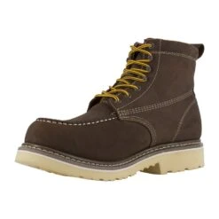 Iron Age Boots: Men's IA5064 Brown 6" Work Boot Soft Toe Work Boot 7 Iron Age Boots: Men's IA5064 Brown 6" Work Boot Soft Toe Work Boot -Boots Hub Shop x3