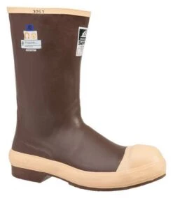 Servus Boots: Men's 22148 Copper Tan Steel Toe Waterproof Neoprene 12IN Boot