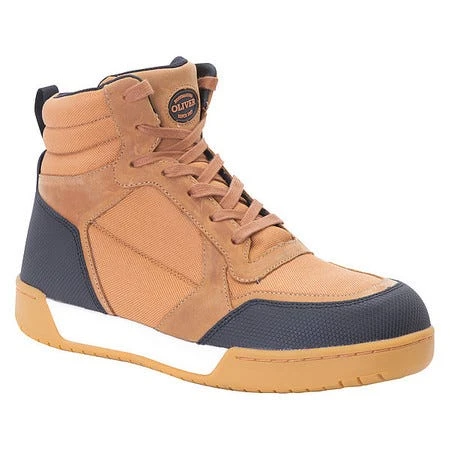 Oliver Boots: Men's NXHI323-MED Tan Black Alloy Toe Athletic Work Boot 1 Oliver Boots: Men's NXHI323-MED Tan Black Alloy Toe Athletic Work Boot